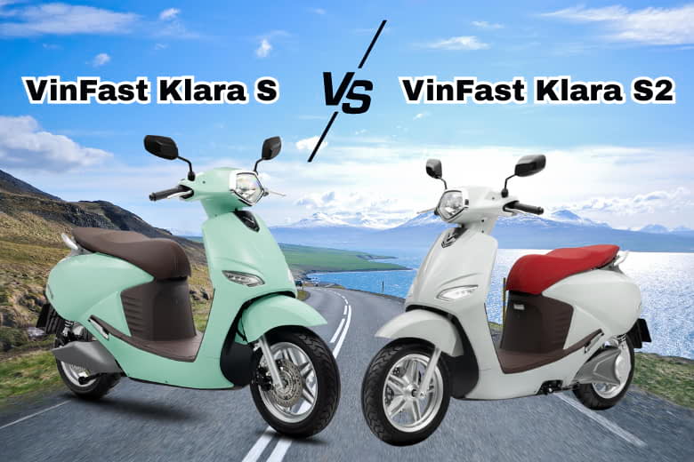 So sánh VinFast Vento S và VinFast Klara S2