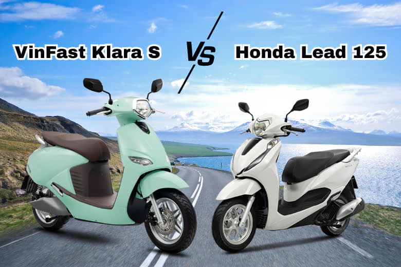 So sánh VinFast Vento S và Honda Lead 125