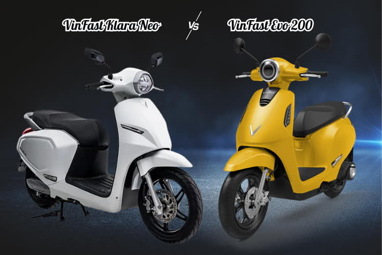 VinFast Evo200 và VinFast Klara Neo