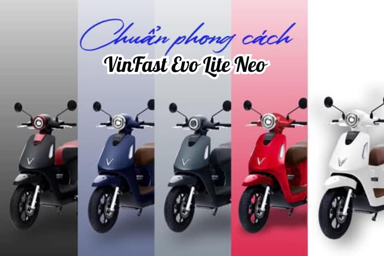 Xe Máy Điện VinFast Evo Lite Neo có mấy màu?