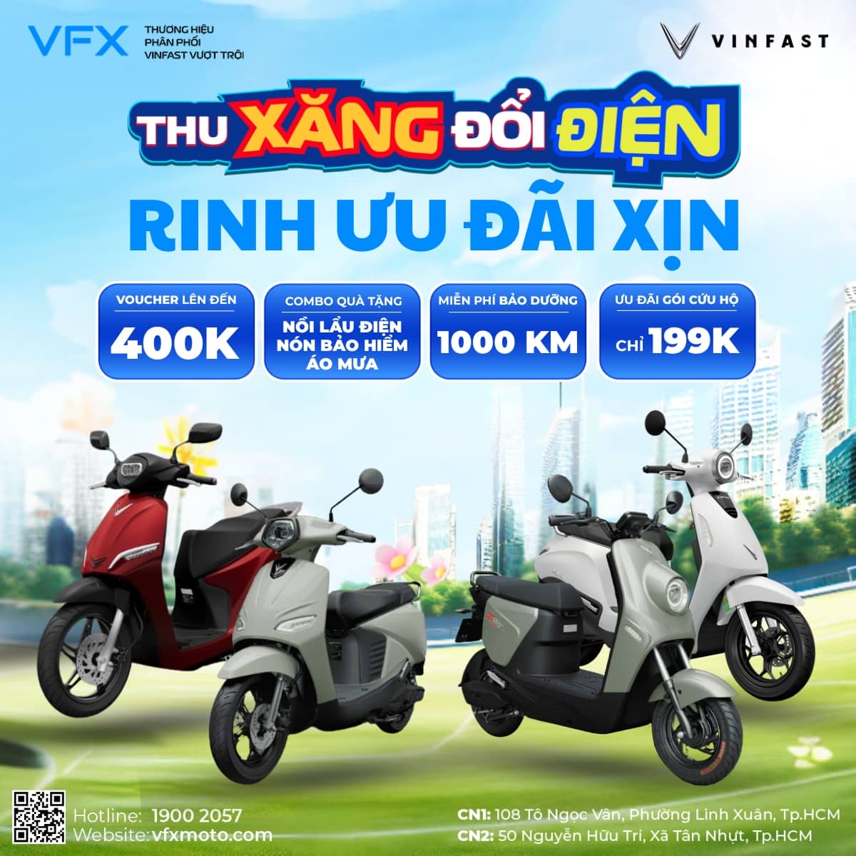 Chương trình khuyến mãi tháng 4