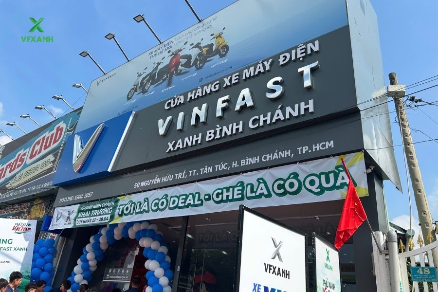 Nên mua xe máy điện VinFast ở đâu tại TP.HCM? Review VFXanh 1 nên mua xe máy điện vinfast ở đâu