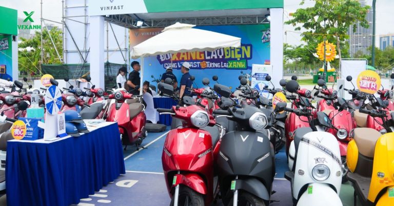 VinFast triển khai 150.000 trạm đổi pin xe máy điện toàn quốc