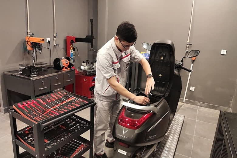 bao duong xe may dien vinfast