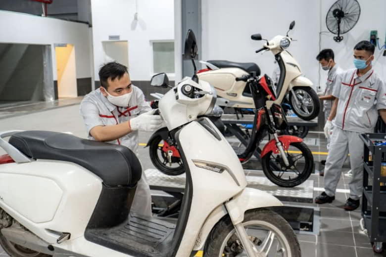 bảo dưỡng xe máy điện vinfast