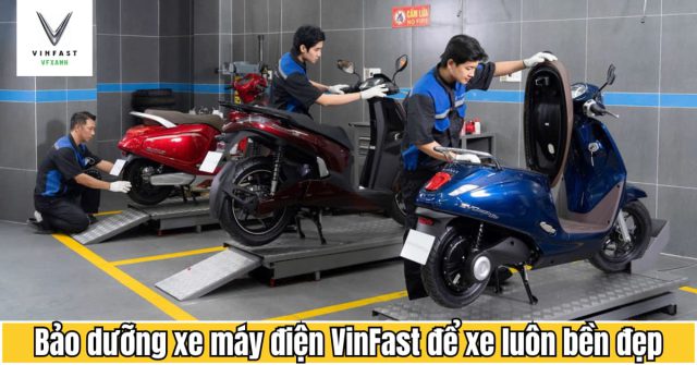 bảo dưỡng xe máy điện vinfast