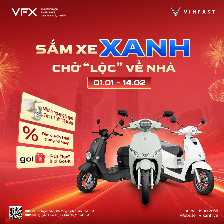 Sắm xe Xanh, chở "Lộc" về nhà 2