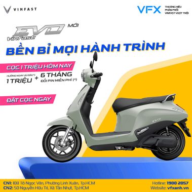 Trang chủ 37 Đặt cọc sớm VinFast Evo