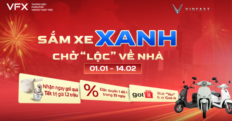 Sắm xe Xanh, chở “Lộc” về nhà