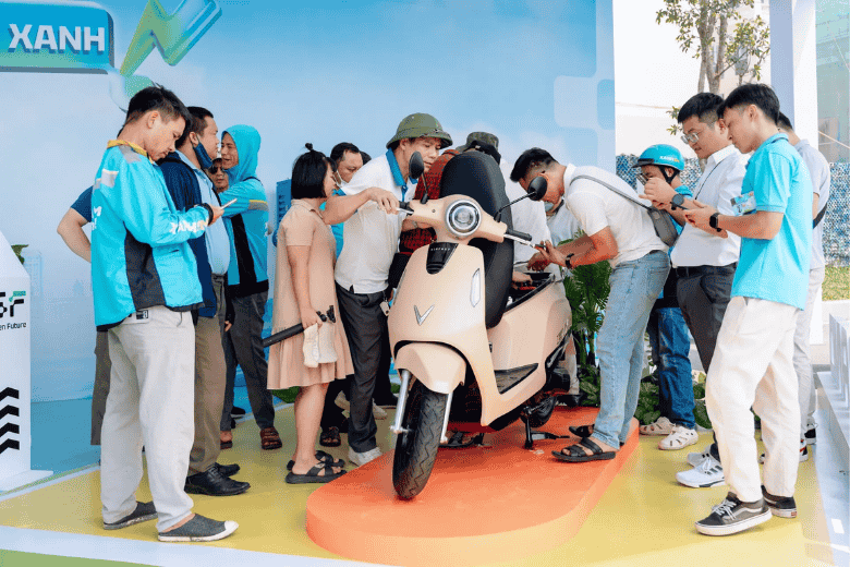 xe máy điện cho tài xế công nghệ