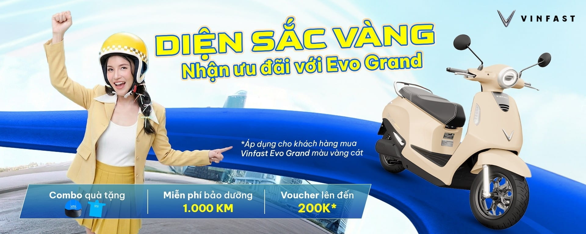 vinfast ruc sac vang