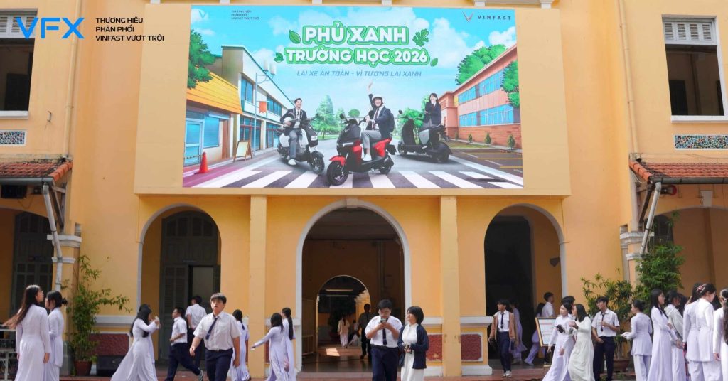 PHỦ XANH TRƯỜNG HỌC 2026 – HÀNH TRÌNH XANH TẠI THPT NGUYỄN THỊ MINH KHAI & THPT MARIE CURIE