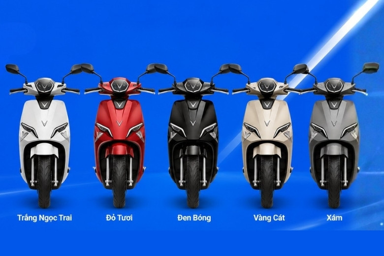vinfast viper có mấy màu