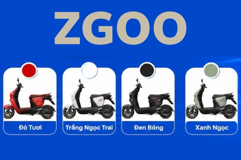VinFast ZGoo có mấy màu? Kinh nghiệm chọn màu xe đẹp, bền và dễ sử dụng nhất 1 VinFast ZGoo có mấy màu