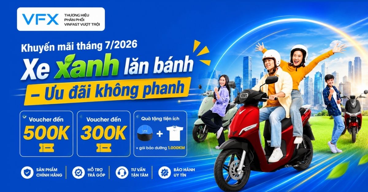 khuyen mai thang 72026 xe may dien vinfast tai vfx 1