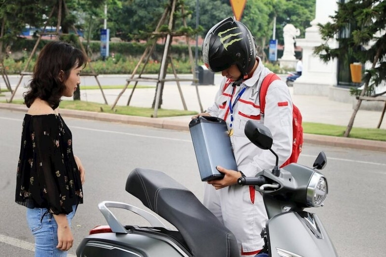 sử dụng xe máy điện mùa mưa