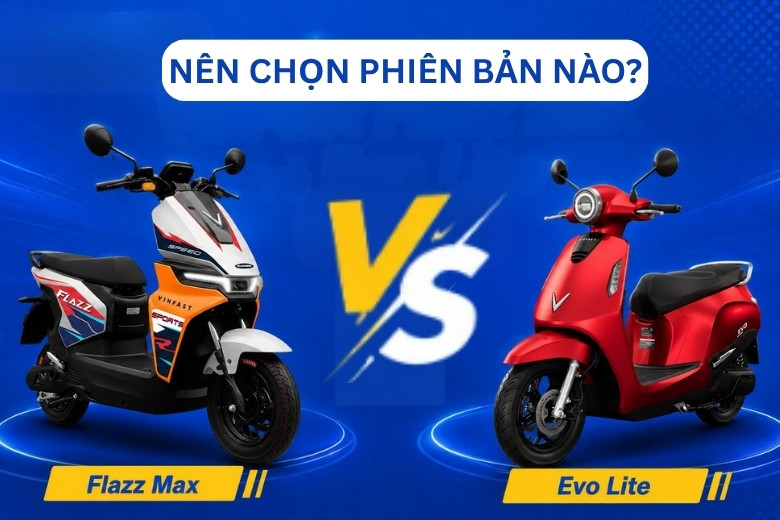So sánh VinFast Flazz Max và Evo Lite chi tiết: Lựa chọn nào tối ưu hơn? 8 VinFast Flazz Max và Evo Lite