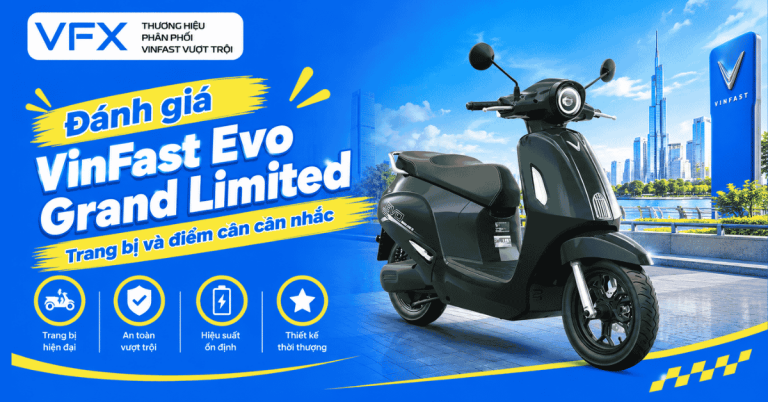 Đánh giá VinFast Evo Grand Limited: Trang bị và điểm cần cân nhắc